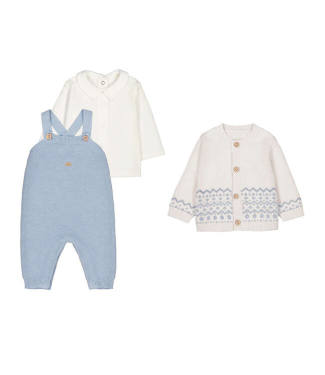 Mayoral Knit dungarees set 2609_029