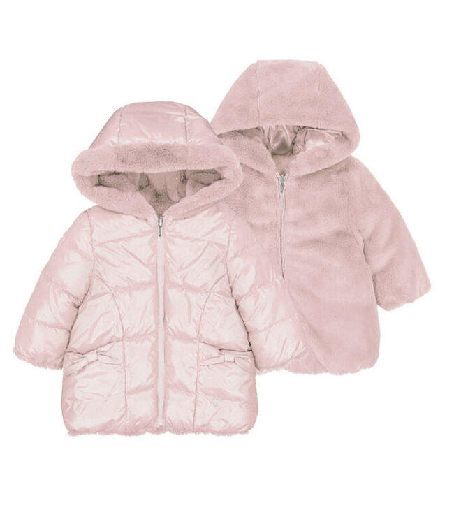 Mayoral Reversible faux fur jacket 2439_094