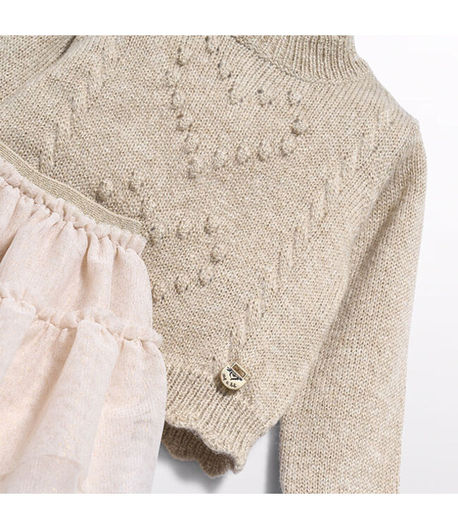 Abel & Lula Tulle sweater and skirt set 5519_002