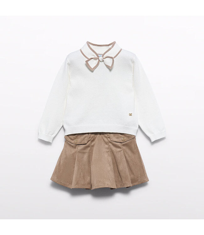 Abel & Lula Suede skirt set 5521_002
