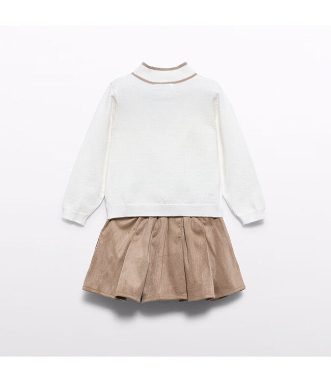 Abel & Lula Suede skirt set 5521_002
