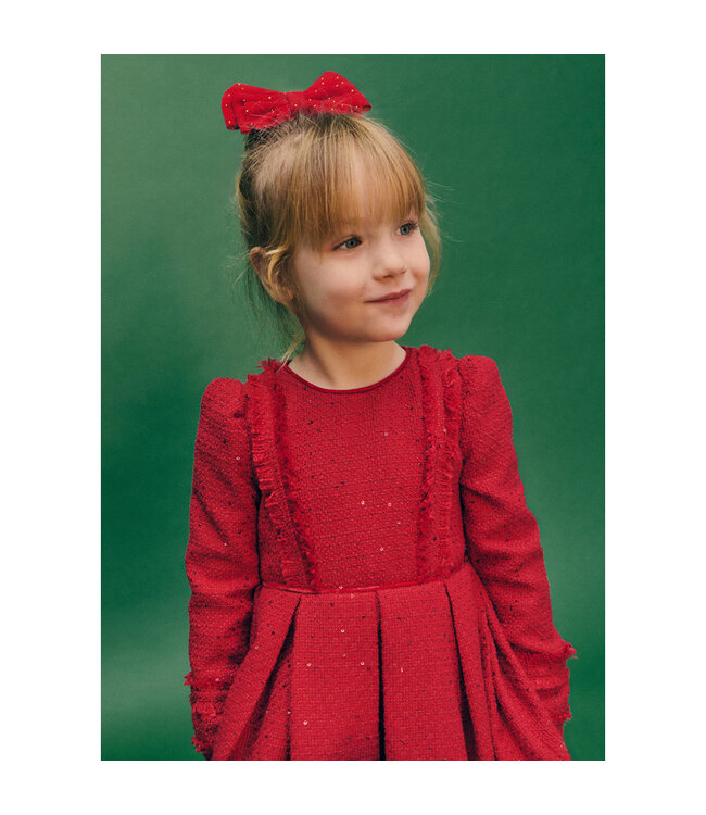 Abel & Lula Tweed sequin dress 5547_002