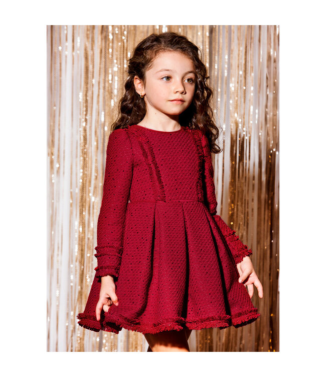 Abel & Lula Tweed sequin dress 5547_002