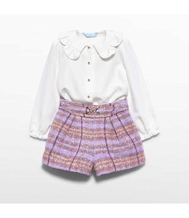 Abel & Lula Plaid shorts set 5747_001