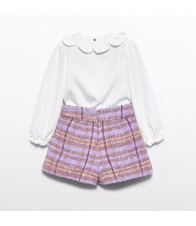 Abel & Lula Plaid shorts set 5747_001