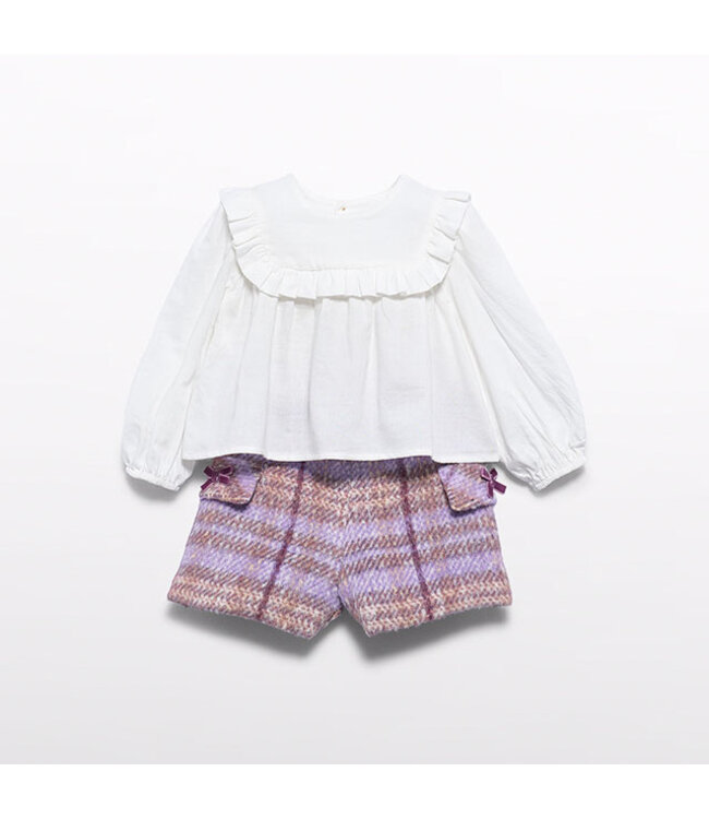 Abel & Lula Plaid shorts set 5751_001