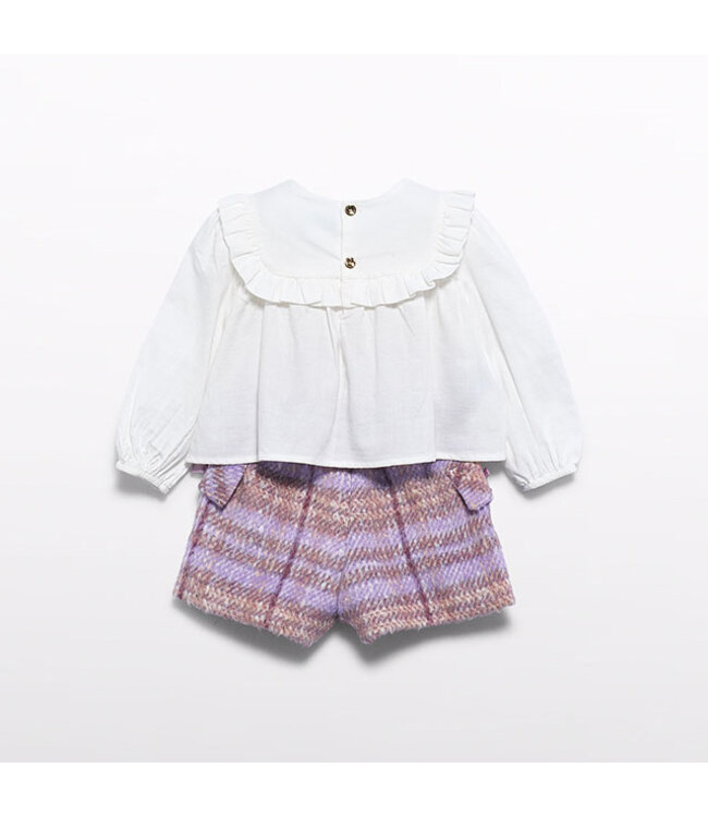 Abel & Lula Plaid shorts set 5751_001