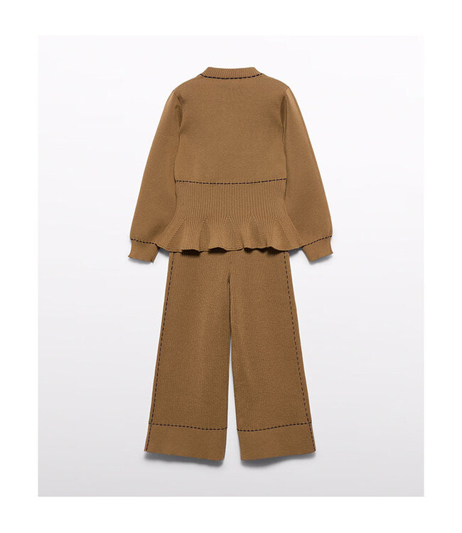 Abel & Lula Long knit trousers set 5769_008
