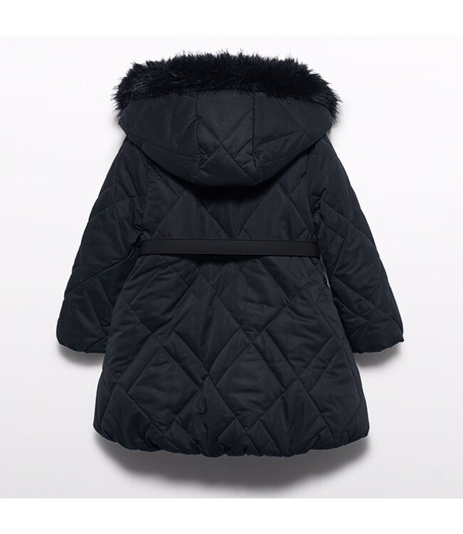 Abel & Lula Belted puffer jacket 5814_079
