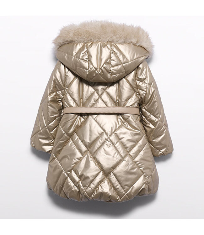 Abel & Lula Belted puffer jacket 5814_080