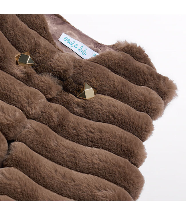 Abel & Lula Fur vest 5870_006