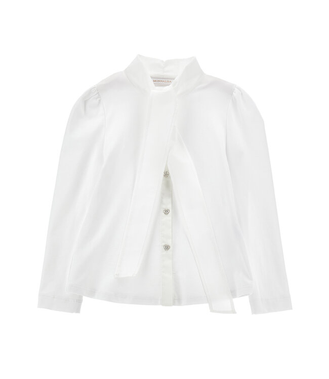 Monnalisa CAMICIA NATASHA JERSEY DI 18HOCA_8201_0099