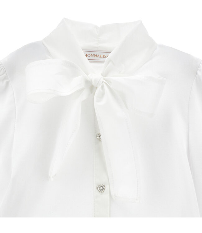 Monnalisa CAMICIA NATASHA JERSEY DI 18HOCA_8201_0099