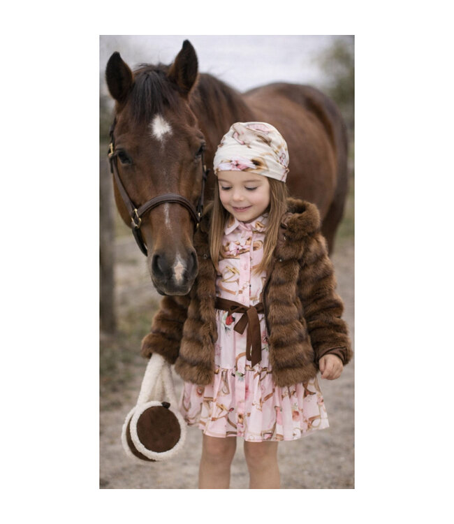 Monnalisa PELLICCIA HOODIE PELUCHE 17H101_8033_0006