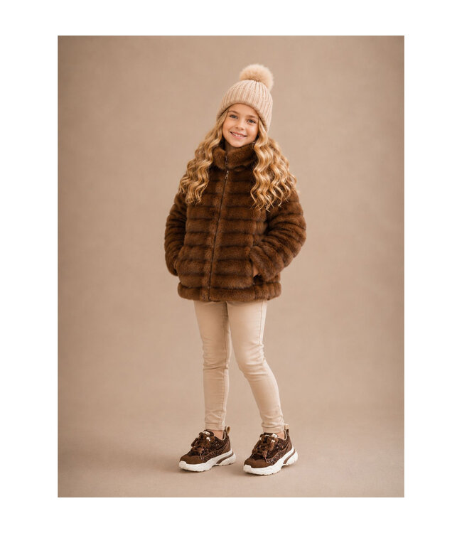 Monnalisa PELLICCIA HOODIE PELUCHE 17H101_8033_0006