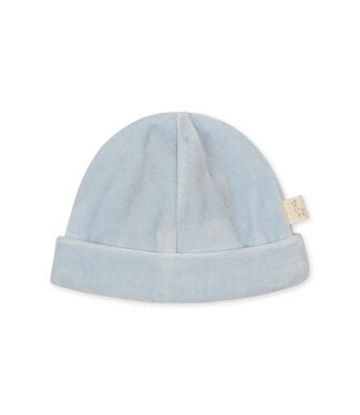 Baby Gi VELOUR BEANIE BG252_L029 PASTEL BLUE
