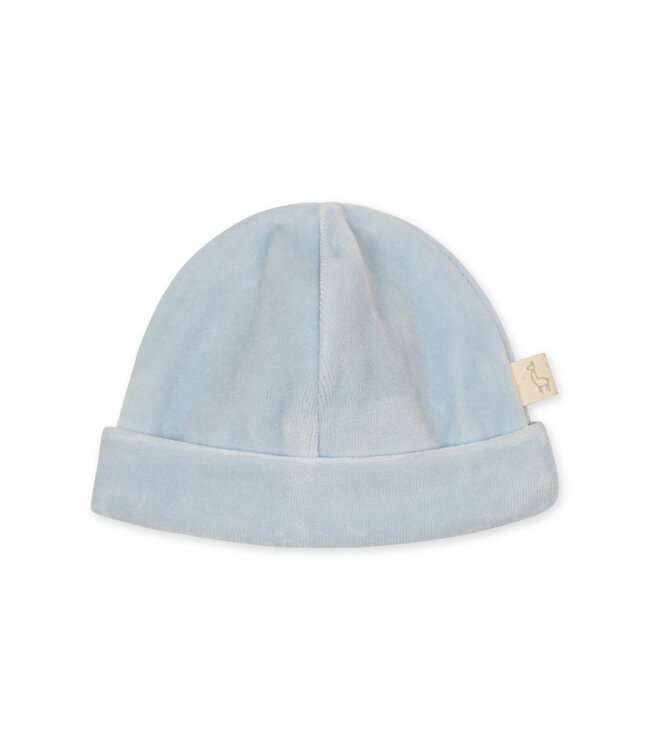 Baby Gi VELOUR BEANIE BG252_L029 PASTEL BLUE