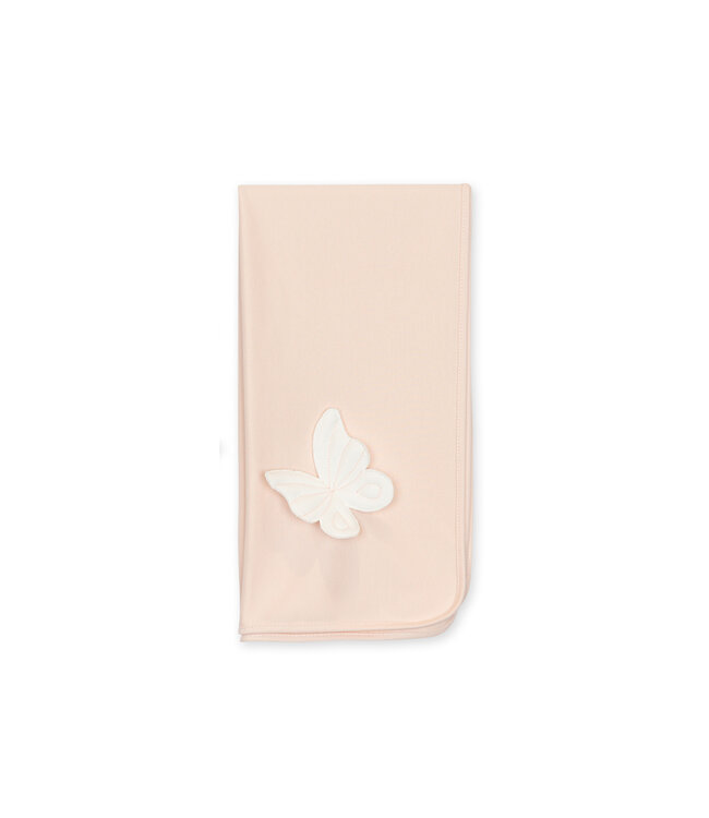 Baby Gi BUTTERFLY BURP CLOTH BT10G_I033 PEACH PINK