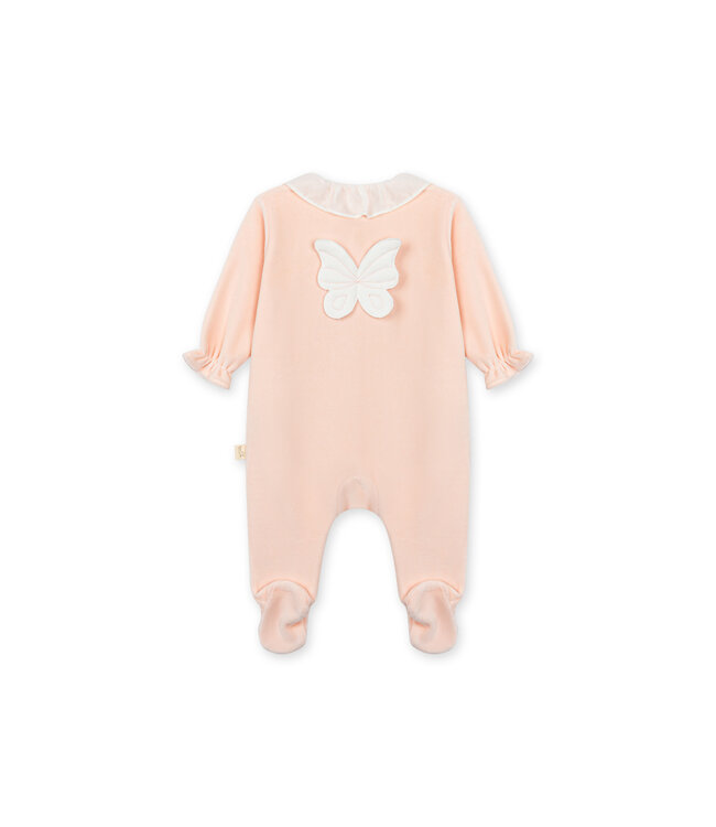 Baby Gi BUTTERFLY BABYGROW BT53GL_L033 PEACH PINK