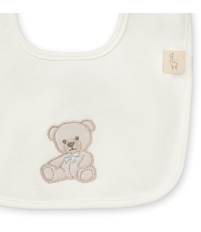 Baby Gi SWEET TEDDY BIB ST24_I011 IVORY