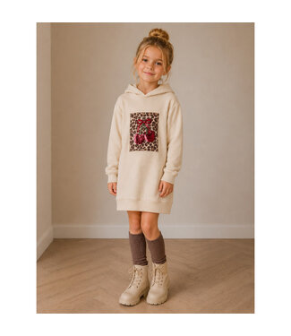 Mayoral Fleece hooded dress 4916_025