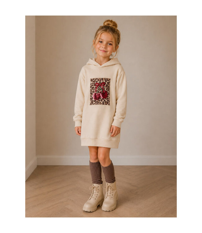 Mayoral Fleece hooded dress 4916_025