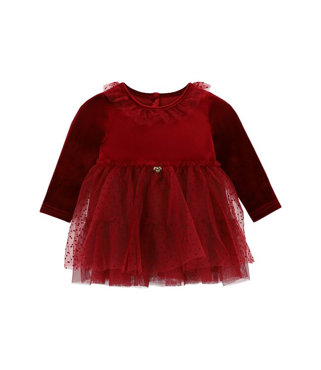 Angels Face MICHA VELVETEEN BABY DRESS PORT