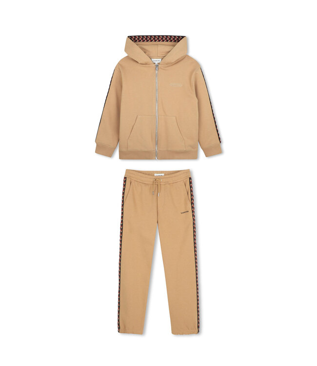 LANVIN VEST MET KAP + JOGGINGBROEK N30424/276