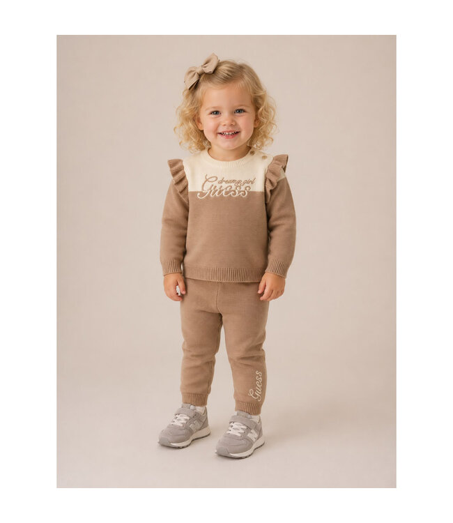 Guess SET: LS SWEATER + SWEATER PANT A6YG11_Z0828_G1Z2