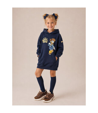 Monnalisa ABITO HOODIE FELPA 19H914_8030_0056