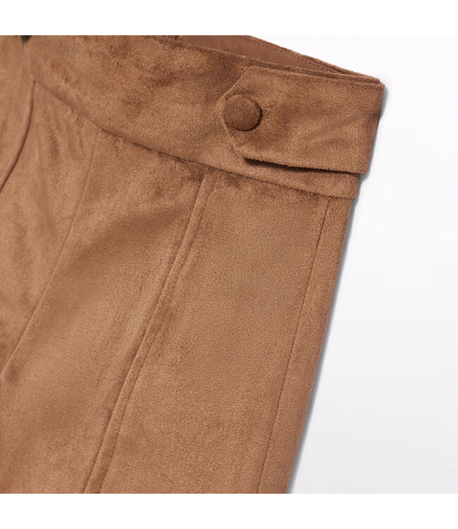 Abel & Lula Suede-look safari jacket + Faux suede shorts 5887_005