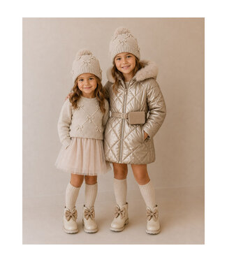 Mayoral Knit dress with bows 4927_037