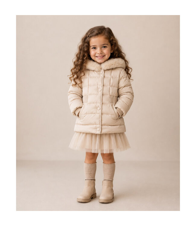 Abel & Lula Cropped puffer jacket 5813_072
