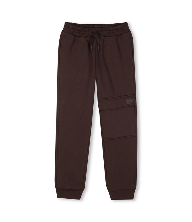 BOSS SWEATER-SHIRT MET KAP + JOGGINGBROEK J53400/343