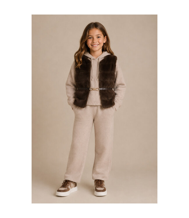 Mayoral Long knit trousers set 4529_089
