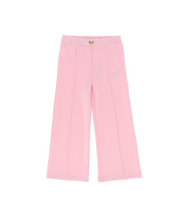 Angels Face GENEVIEVE BOUCLE SEQUIN TOP PINK + RISA BOOTLEG TROUSER PINK