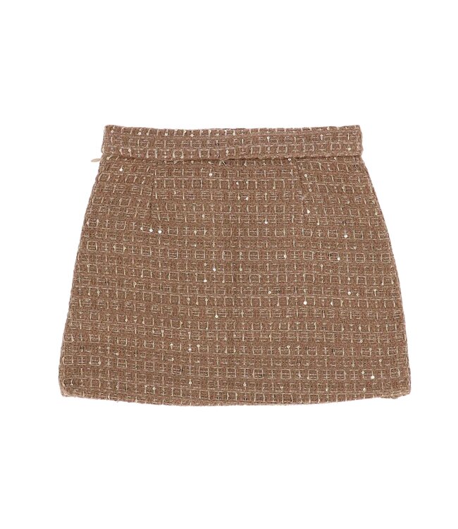 Angels Face GIANNA TWEED JACKET TOFFEE + FRANCESCA TWEED SKIRT TOFFEE