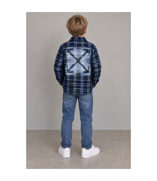 Off White ARROW SPRAY FLANNEL SHIRT L/S 44BGE007F26F001