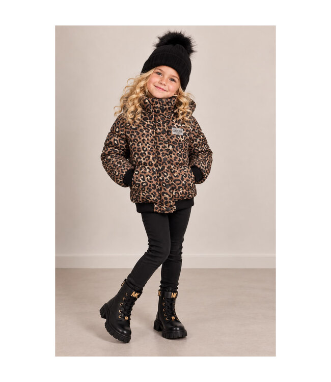 Guess POLYESTER HOODED PADDED LS PUF K6YL04_W2597_PMN4