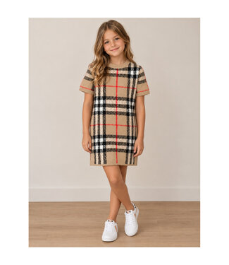 Burberry C:KG2 ESTERA DRESS CHK:179168:A7028