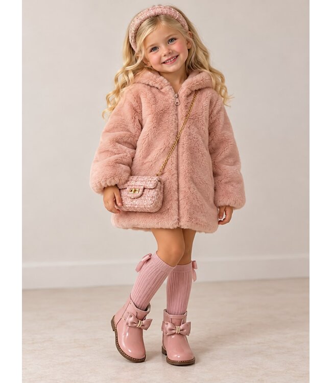 Mayoral Reversible faux fur jacket 2439_094