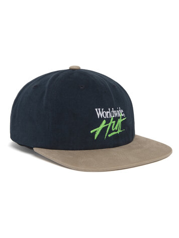 Huf Worldwide Huf OS System 6 Panel Hat 'Navy'