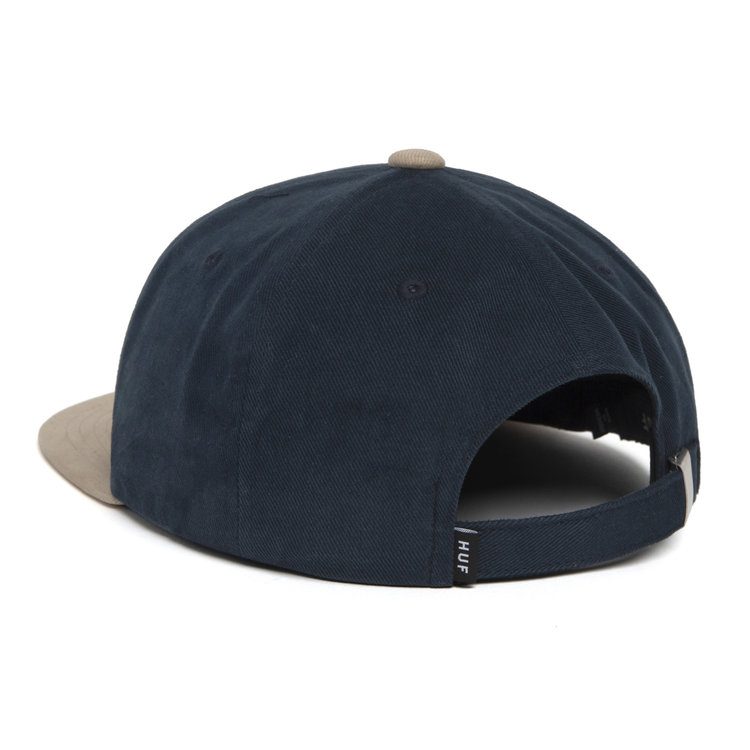 Huf Worldwide Huf OS System 6 Panel Hat 'Navy'