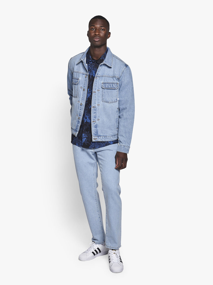 Woodbird Woodbird Mayne Brando Denim Jacket '90s Blue'