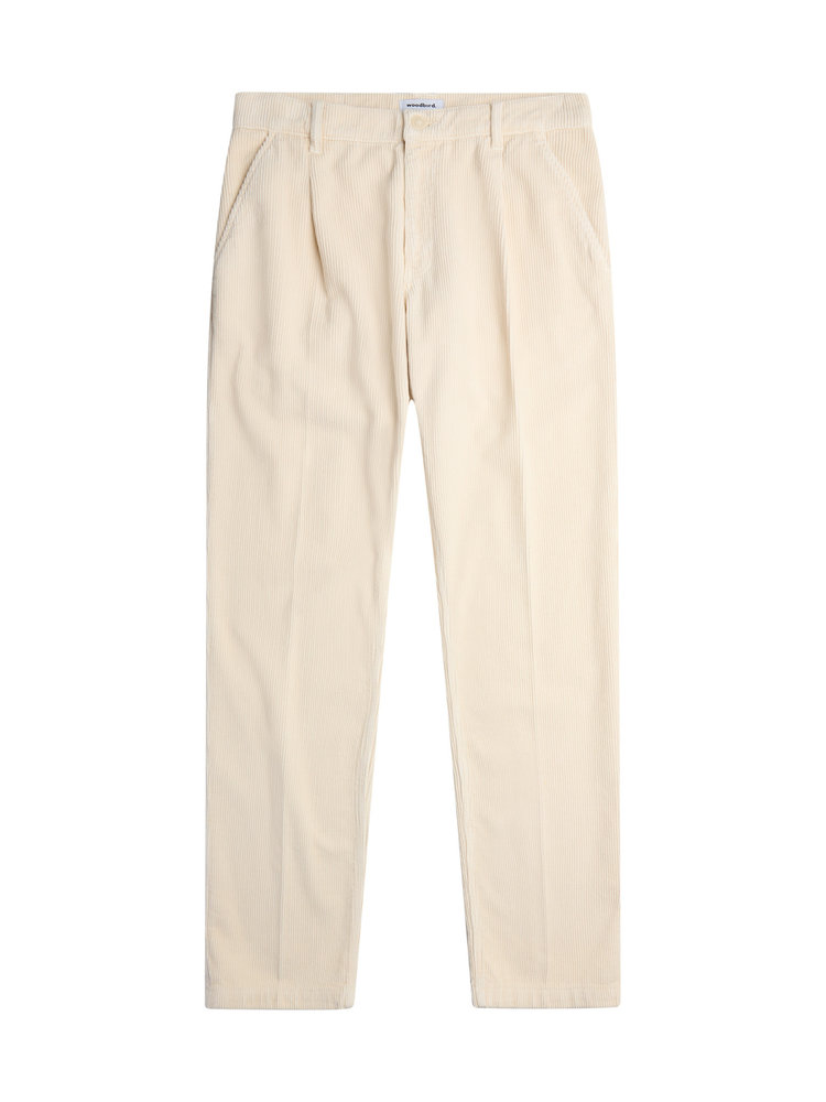 Woodbird Woodbird Ben Cord Pants 'Off White'