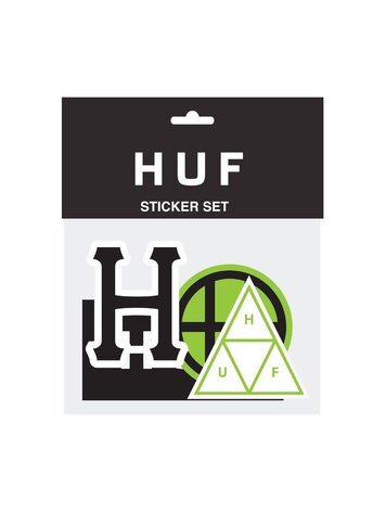 Huf Worldwide Huf Core Logo Sticker Set 'Multi'