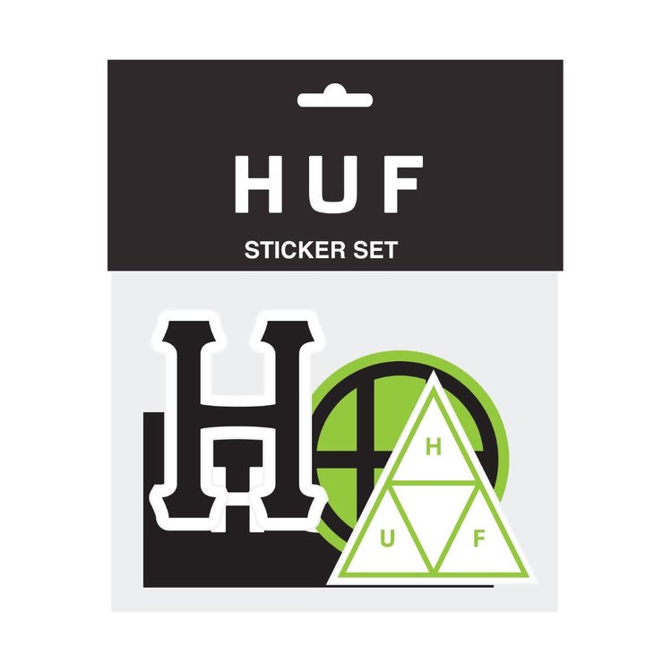 Huf Worldwide Huf Core Logo Sticker Set 'Multi'