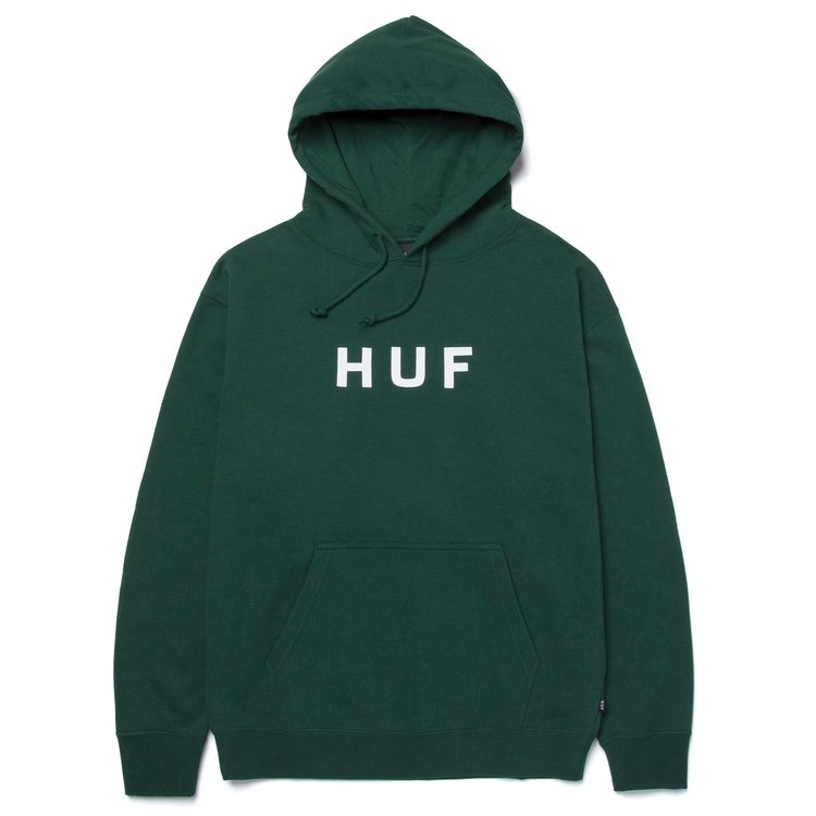 Huf Worldwide Huf Essentials OG Logo P/O Hoodie 'Forest Green'