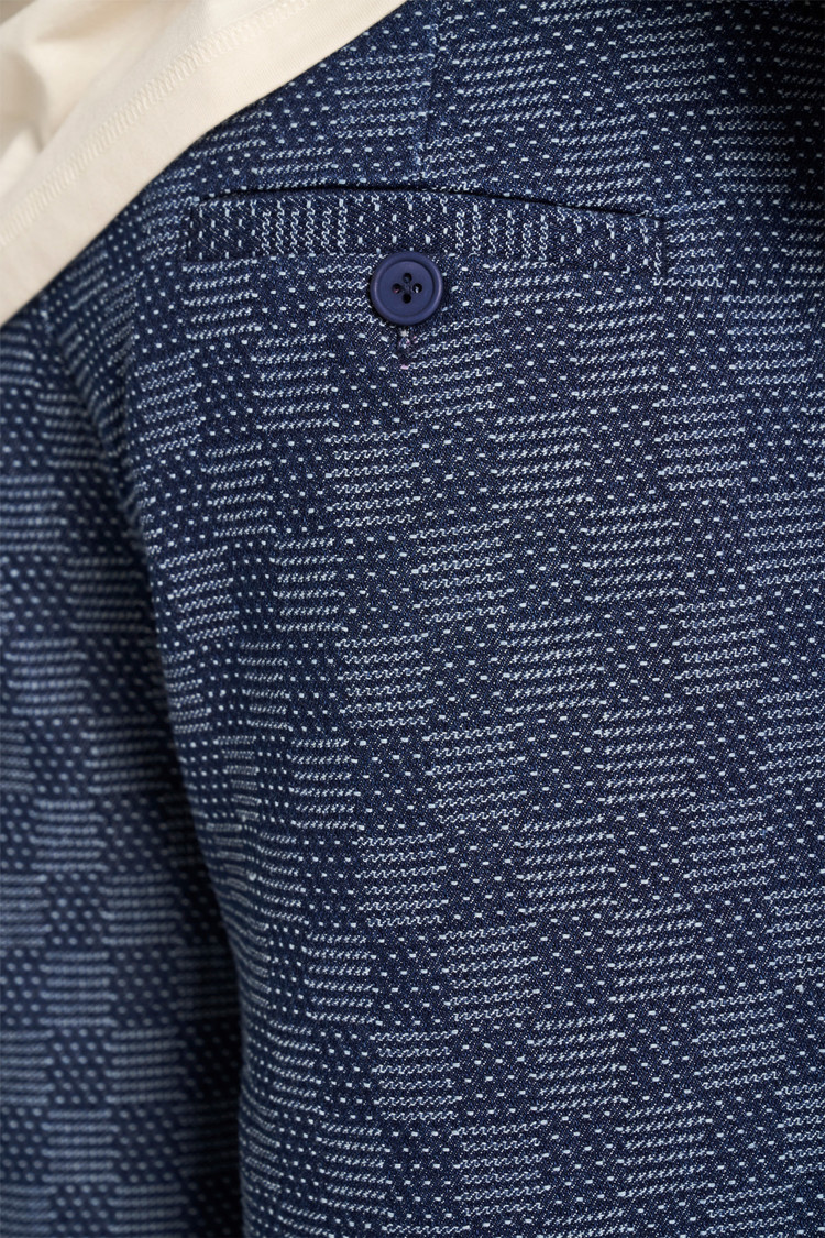 Woodbird Woodbird Ben Stitch Shorts 'Dark Blue'