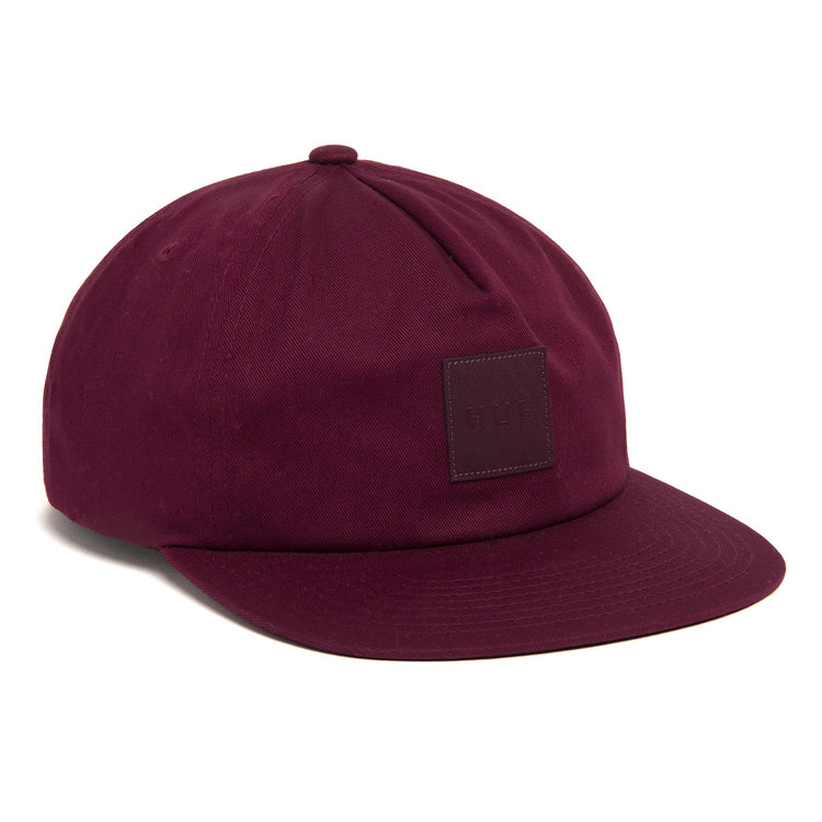 Huf Worldwide Huf Unstructured Box Snapback 'Wine'